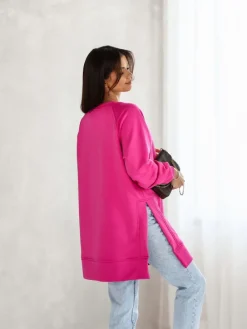 CandyTM BLUZA BAWEŁNIANA ULTIMATE MOCNY RÓŻ