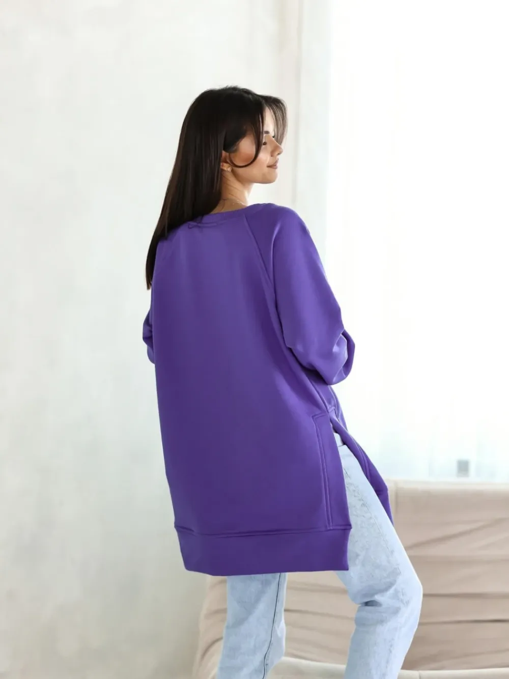 CandyTM BLUZA BAWEŁNIANA ULTIMATE FIOLETOWA