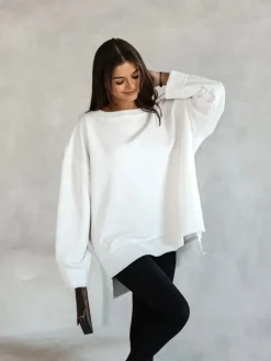 CandyTM BLUZA DRESOWA BAWEŁNIANA COMMO ECRU