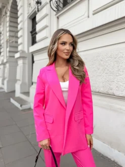 CandyTM SPODNIE CYGARETKI CAMERON W KANT NEONOWY RÓŻ