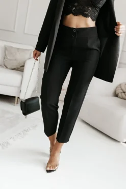 CandyTM SPODNIE CYGARETKI CAMERON W KANT CZARNE