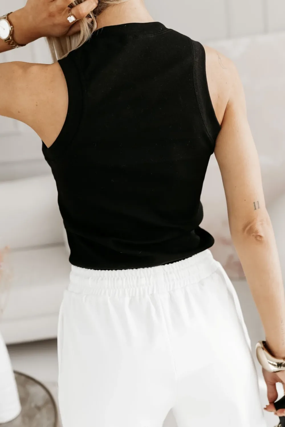 CandyTM TOP BOKSERKA LIVE FOR CZARNY