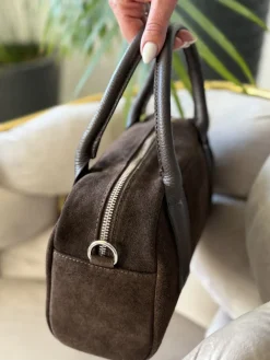 CandyTM TOREBKA KUFEREK PREMIUM ZE SKÓRY NATURALNEJ CZEKOLADOWA