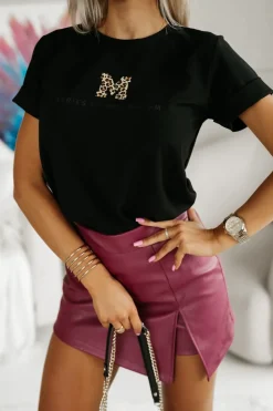 CandyTM T-SHIRT BAWEŁNIANY SERIES OF MINIMALISM CZARNY