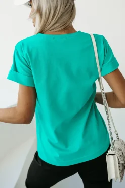 CandyTM T-SHIRT BAWEŁNIANY Z NADRUKIEM YORK TERRIER MORSKI