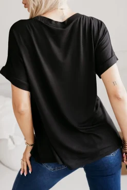 CandyTM T-SHIRT BETTY OVERSIZE Z WISKOZY CZARNY