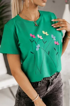 CandyTM T-SHIRT ŁĄCZKA ZIELONY