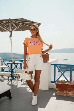 CandyTM T-SHIRT FLOWERS MORELOWY