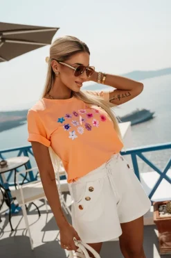 CandyTM T-SHIRT FLOWERS MORELOWY